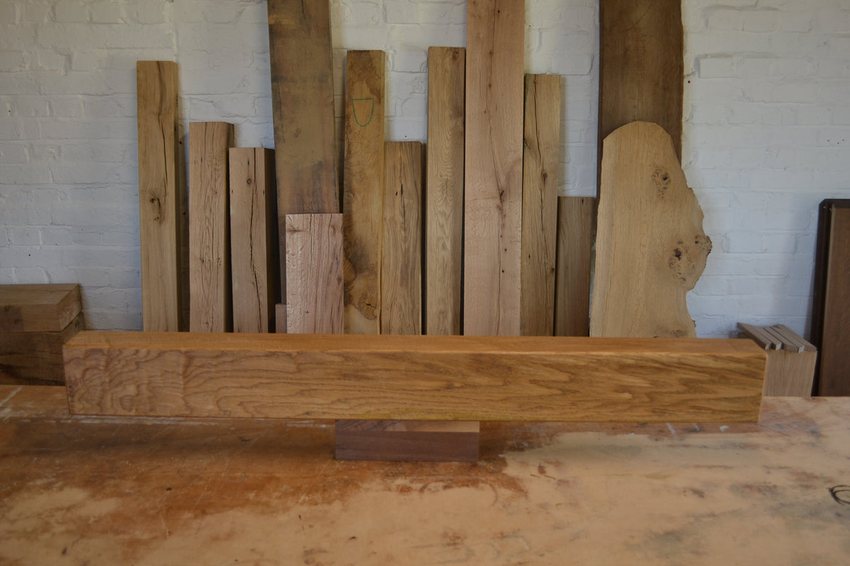 Reclaimed timber mantels